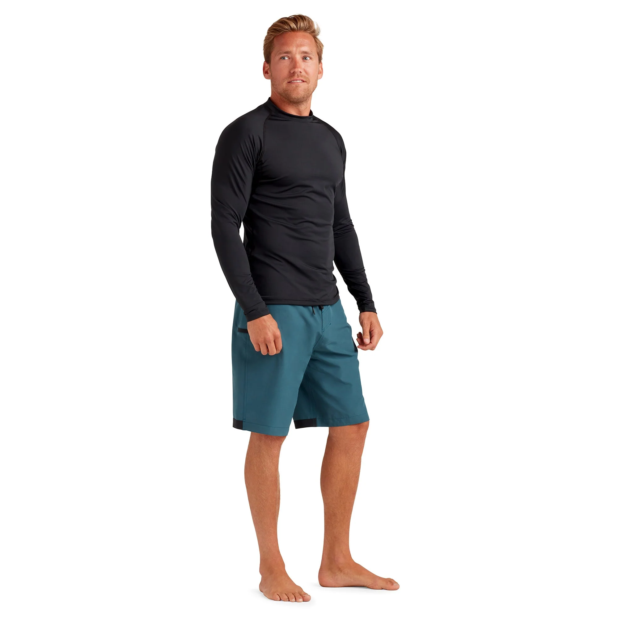 HD Snug Fit Long Sleeve Rashguard Crew - Image 14