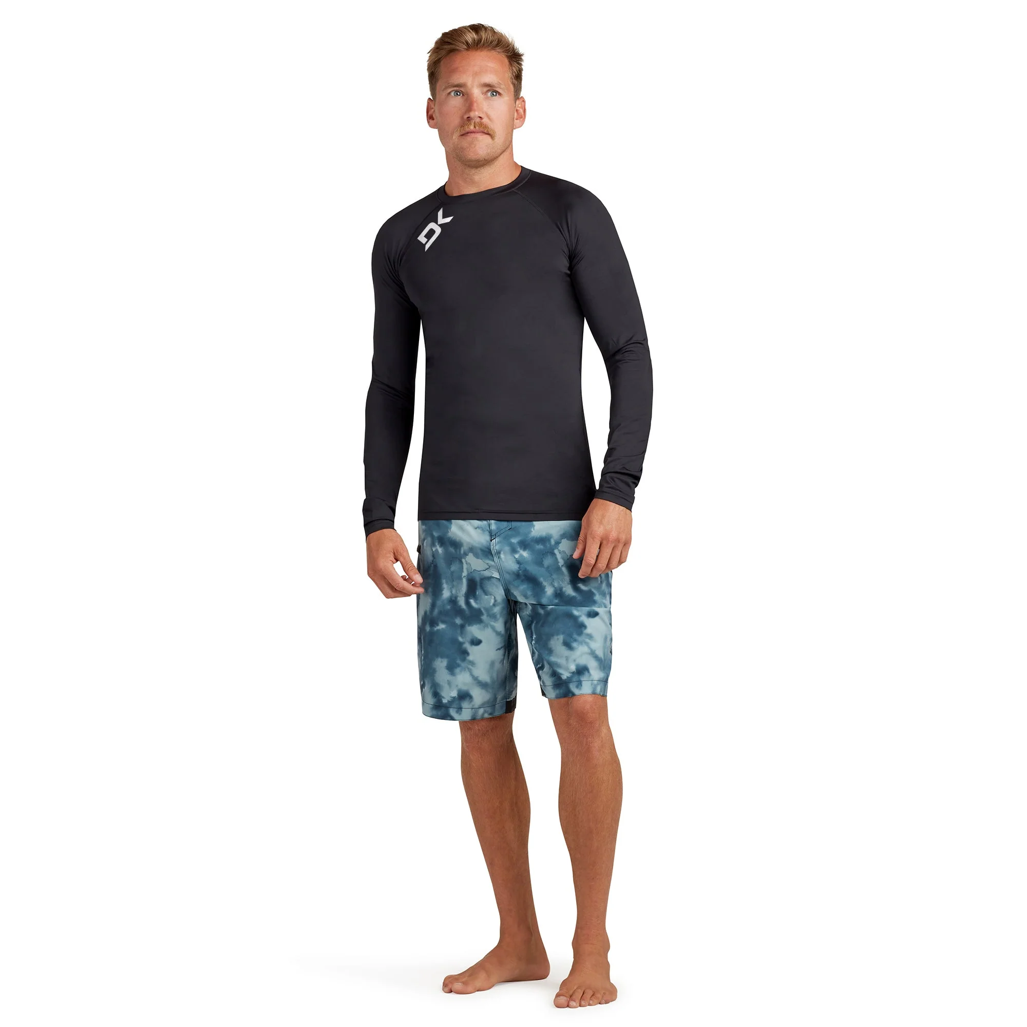 HD Snug Fit Long Sleeve Rashguard Crew - Image 27
