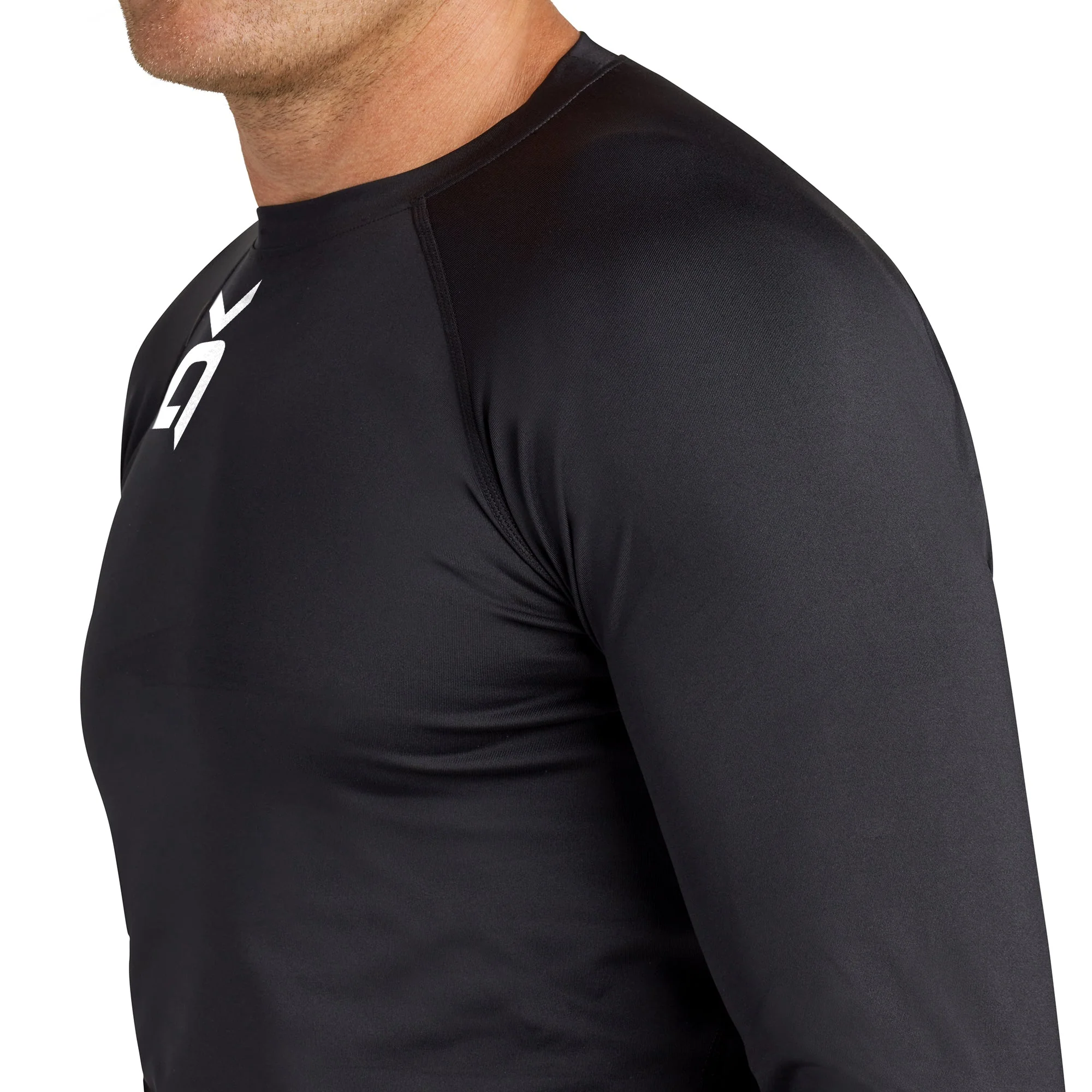 HD Snug Fit Long Sleeve Rashguard Crew - Image 29