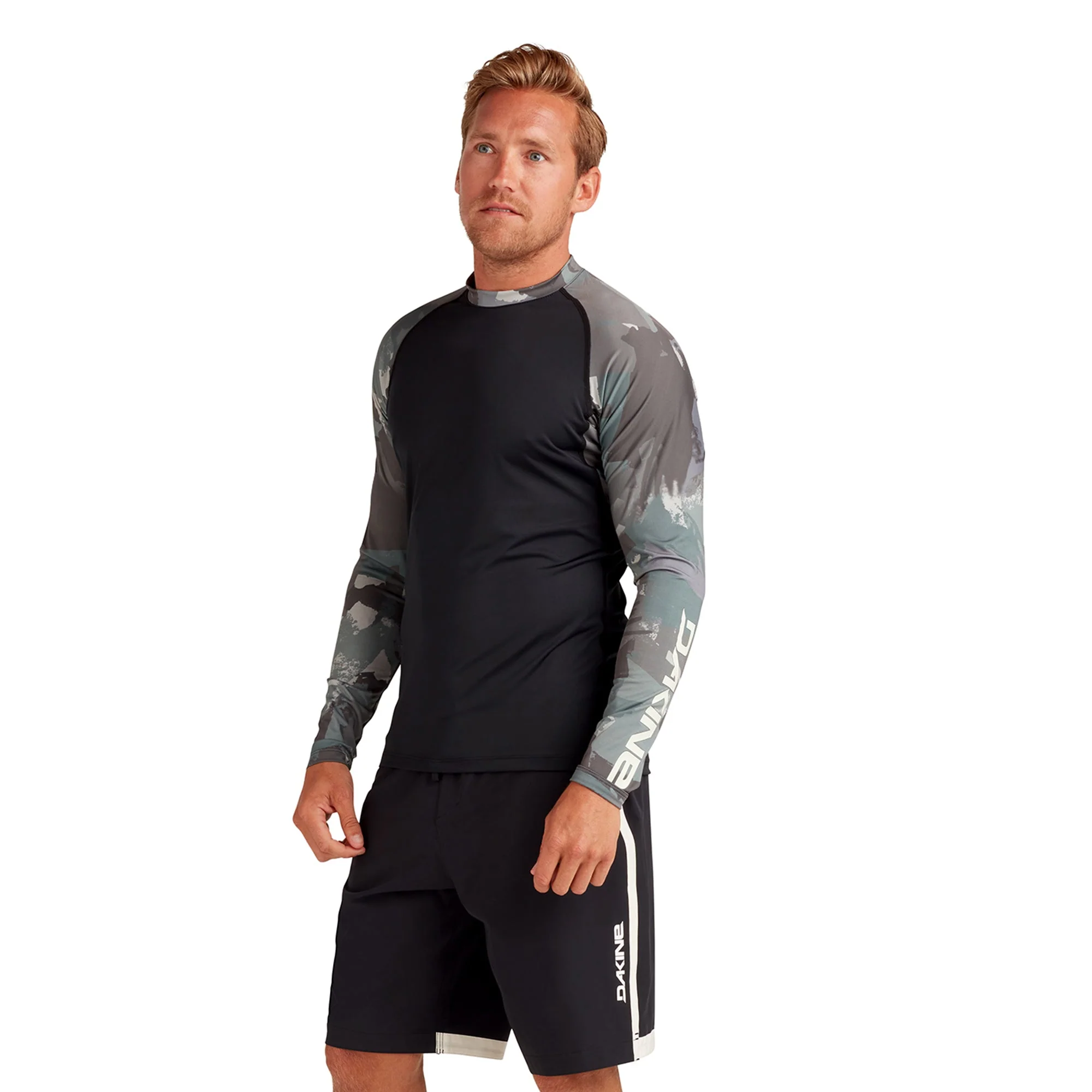 HD Snug Fit Long Sleeve Rashguard Crew - Image 4