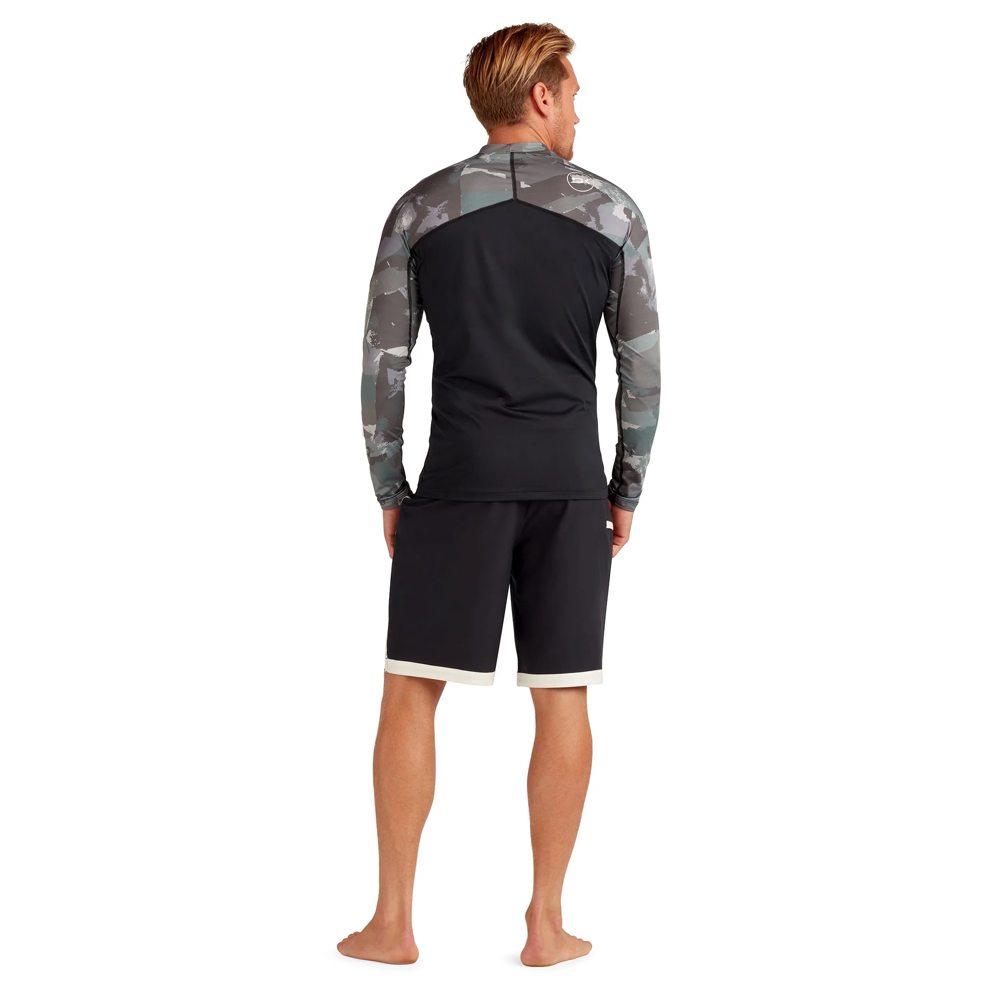 HD Snug Fit Long Sleeve Rashguard Crew - Image 7