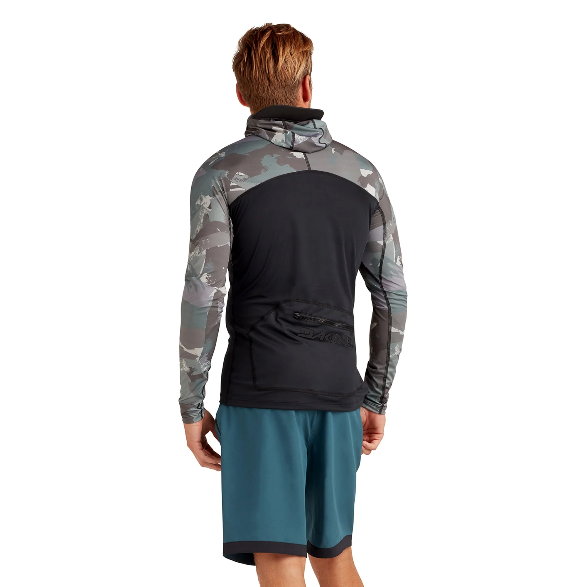 HD Snug Fit Long Sleeve Rashguard Hoodie - Image 5